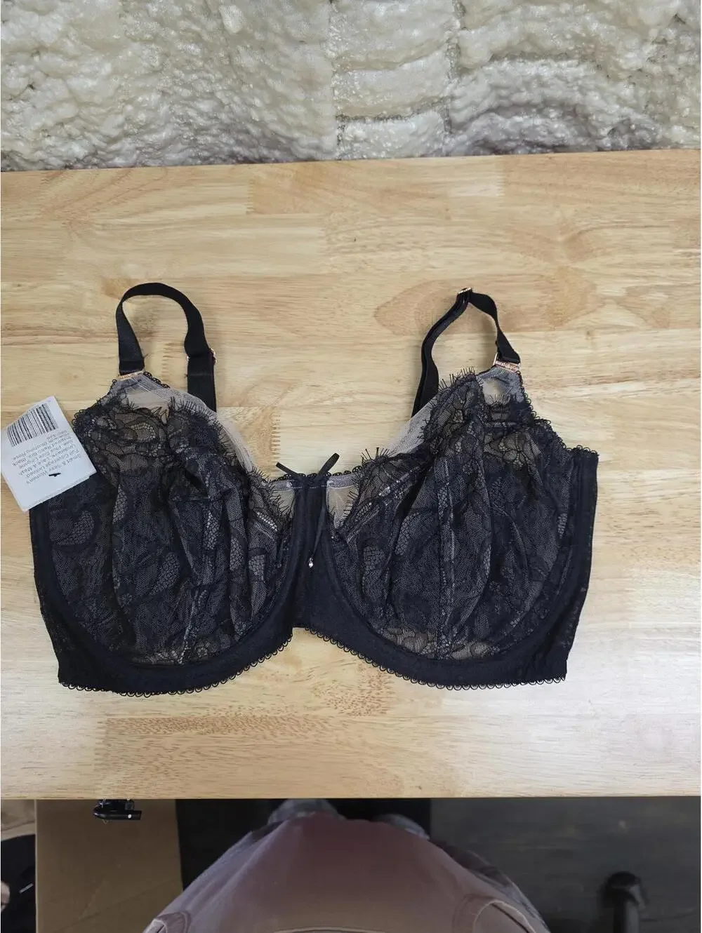 Smart & Sexy Women’s Full Coverage Unlined Underwire Bra Black 38G